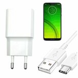Motorola Moto G7 Power Oplader Snellader 25W USB C