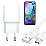 Smart LG G8X ThinQ Oplader Snellader USB C