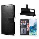 Motorola G9 Plus Hoesje Met Pasjeshouder Bookcase Zwart