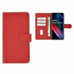 Oppo Find X3 Neo Hoesje Met Pasjeshouder Bookcase Rood
