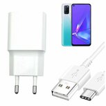 Oppo A92 Oplader Snellader 25W USB C