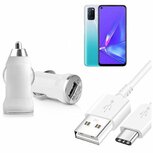 Autolader Oppo A92 USB C