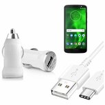 Autolader USB C Motorola Moto G6