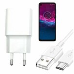 Motorola One Action Oplader Snellader 25W USB C