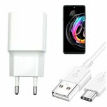 Motorola Edge 20 Lite Oplader Snellader 25W USB C