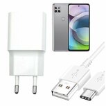 Motorola Moto G 5G Oplader Snellader 25W USB C