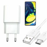 Samsung A80 Oplader Snellader USB C
