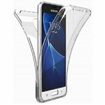 Samsung J4 2018 Hoesje Siliconen TPU Transparant Full Cover