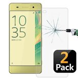 Sony Xperia XA Screenprotector Beschermglas 2 STUKS