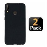 Samsung A10s Hoesje Siliconen TPU Zwart 2 STUKS