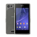 Sony Xperia E3 Hoesje TPU Siliconen Transparant