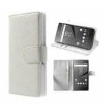 Sony Xperia Z5 Premium Hoesje Met Pasjeshouder Bookcase Wit