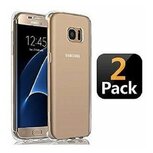 Samsung S7 EDGE Hoesje TPU Siliconen Transparant 2 STUKS
