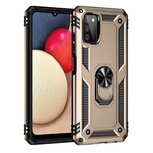 Samsung A03s Hybrid Armor Anti Shock Hoesje Goud