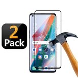 Oppo Find X3 Pro Screenprotector Beschermglas FULL 2 STUKS