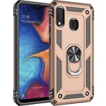 Samsung A40 Hybrid Armor Anti Shock Hoesje Goud