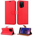 OPPO Find X5 Hoesje Met Pasjeshouder Bookcase Rood