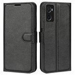 OPPO A76 Hoesje Met Pasjeshouder Bookcase Zwart