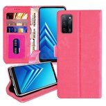 OPPO A53s Hoesje Met Pasjeshouder Bookcase Roze