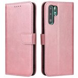 Huawei P20 Lite Hoesje Met Pasjeshouder Bookcase Rose Goud