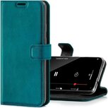 Samsung Note 10 Lite Hoesje Met Pasjeshouder Bookcase Turquoise