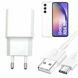 Smart Samsung A54 Oplader Snellader 25W USB C