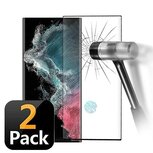Samsung S23 Ultra Screenprotector Beschermglas 2x