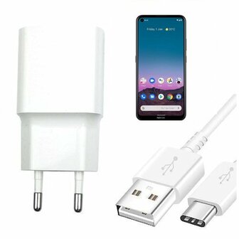 Nokia 5.4 Oplader Snellader USB C