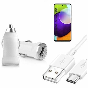 Autolader Samsung A52 4G USB C