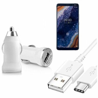 Nokia 9 PureView Autolader USB C