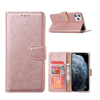 iPhone 13 Hoesje Met Pasjeshouder Bookcase Rose Goud