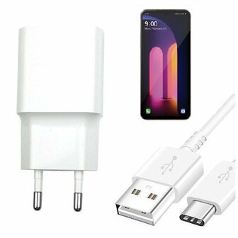 LG V60 ThinQ Oplader Snellader USB C