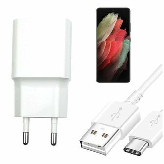 Samsung S21 Ultra Oplader Snellader USB C