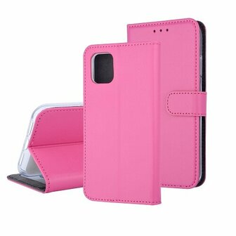 iPhone 11 Pro Hoesje Met Pasjeshouder Bookcase Roze