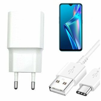 Oppo A12 Oplader Snellader USB C