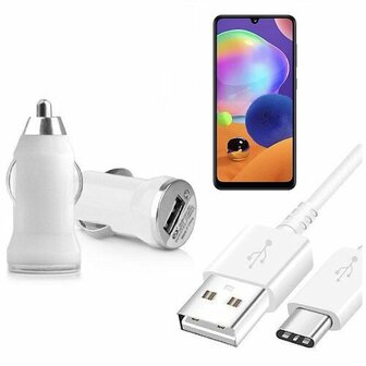 Autolader Samsung A31 USB C