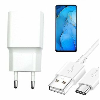 Oppo Reno 3 Oplader Snellader USB C