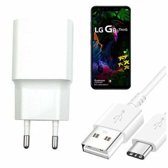 LG G8S ThinQ Oplader Snellader USB C