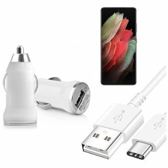 Autolader Samsung Galaxy S21 Ultra USB C