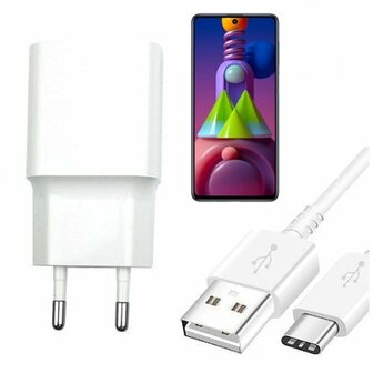 Samsung M51 Oplader Snellader USB C