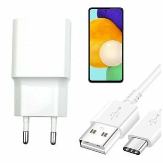 Smart Samsung A52 5G Oplader Snellader USB C