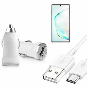 Autolader Samsung Note 10 USB C