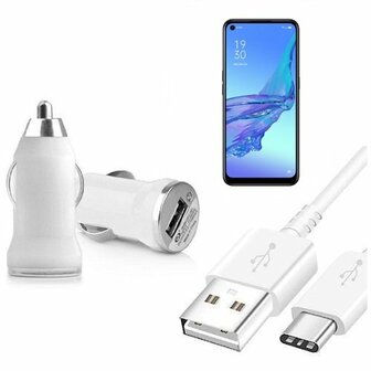 Oppo A53 Autolader USB C