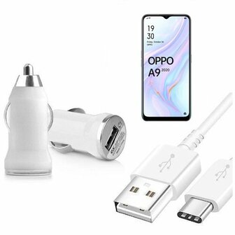 Oppo A9 2020 Autolader USB C