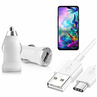 LG G8X ThinQ Autolader USB C