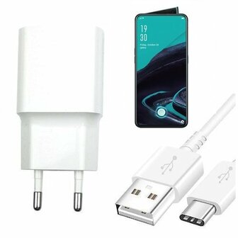 Smart Oppo Reno 2 Oplader Snellader 25W USB C