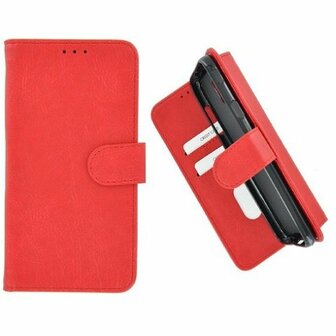 iPhone 11 Pro Max Hoesje Met Pasjeshouder Bookcase Rood