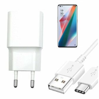 Oppo Find X3 Oplader Snellader USB C