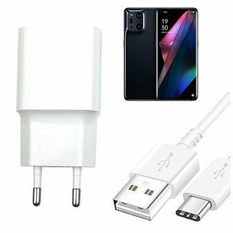 Oppo Find X3 Pro Oplader Snellader USB C