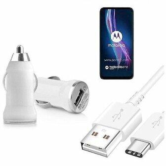 Autolader Motorola One Fusion Plus USB C